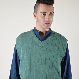 Mens Alpca Muted Green Vest